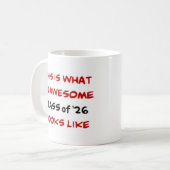klas van '26, geweldig koffiemok (Voorkant links)