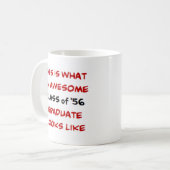 klas van '56 afgestudeerd koffiemok (Voorkant links)