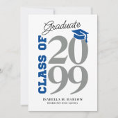 Klas van Blauwgrijze YY Afstuderen Kaart (Voorkant)