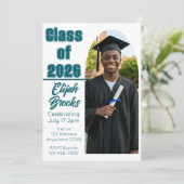 Klas van Boog Afbeelding Afstuderen Kaart (Staand voorkant)