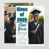 Klas van Boog Afbeelding Afstuderen Kaart (Voorkant / Achterkant)