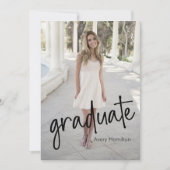 Klas van Graduate Script Card 5 foto's Kaart (Voorkant)