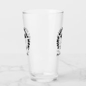 Klas van-Inspirerende Spreuk-Afgestudeerd Zwart Glas (Links)