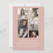 Klas van Script Graduate Card 5 Foto's Kaart (Achterkant)