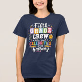 Klas vijf bemanning Tri-Blend shirt (Voorkant)