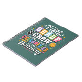 Klas Vijf Crew De Echte Bekendheden Notitieboek (Linkerzijde)