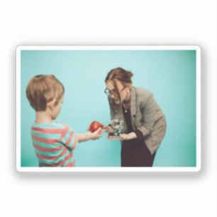 Klasbeloningsstickers met foto van leerling sticker