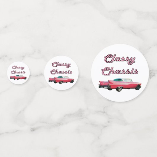 Klaschassis Confetti (Achterkanten)