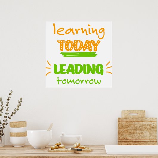 Klasdecoratie Poster (Keuken)