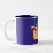  klasgenoot Afstuderen Tweekleurige Koffiemok (Links)