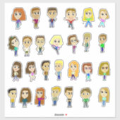 klasgenoten sticker (Vel)