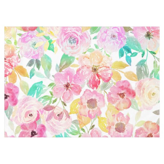 Klashandschilfering voor waterverf tafelkleed (Voorkant (Horizontaal))