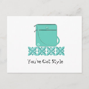 Klashandtas met Gezegde Briefkaart