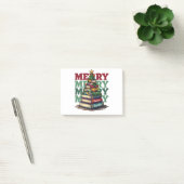 Klaslokaal Cadeau | Prettig Kerstfeest Onderwijzer Post-it® Notes (Kantoor)
