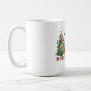 Klaslokaal Cadeau   Prettig Kerstfeest Vrolijke Ju Koffiemok