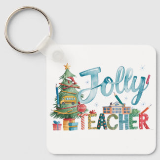 Klaslokaal Cadeau | Prettig Kerstfeest Vrolijke Ju Sleutelhanger