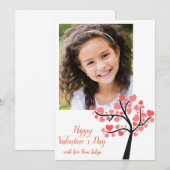 Klaslokaal Foto Valentijnsdag Feestdagenkaart (Voorkant / Achterkant)