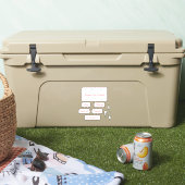 Klaslokaal Periode Vrouwelijke verzorging Labels (Koeler)