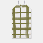 Klaslokaal Plaid Cadeau Labels | A Cadeaulabel (Achterkant)