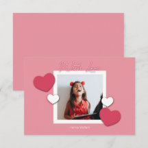 Klaslokaal Valentijns Lijst van het Hart Fotokaart