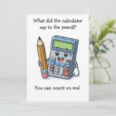 Klaslokaal Valentijnse kaart plezier (Staand voorkant)