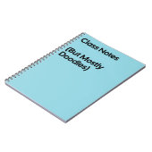Klasnotities Doodles Notitieboek (Linkerzijde)