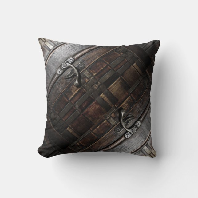 Klaspen op hout kussen (Voorkant)