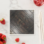 Klaspen op hout servet (Insitu)