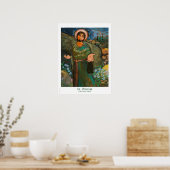 Klasposter over St. Dismas (de Goede Dief) Poster (Keuken)
