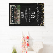Klasreünie Foto Welkom Aangepaste Kleur Spandoek (Insitu)