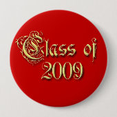 Klasreünie klas van 2009  ronde button 4,0 cm (Voorkant)
