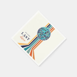 Klasse 0f 2024 Laatste Dans Retro Afstudeerfeest Servet