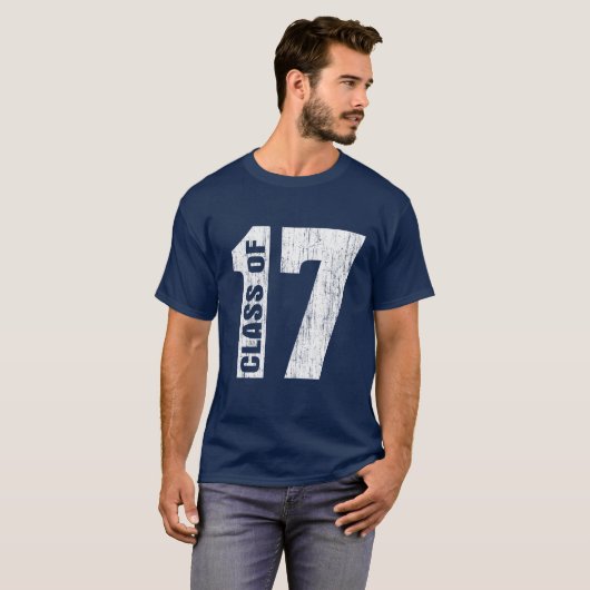 Klasse 17 Afstuderen T-shirt (Voorkant volledig)