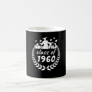 klasse 1960 afstuderen of reünie per jaar koffiemok