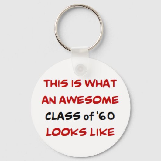 klasse 1960, geweldige sleutelhanger (Voorkant)