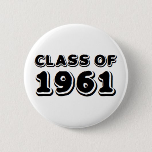klasse 1961 ronde button 5,7 cm (Voorkant)