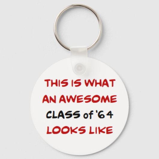 klasse 1964, geweldige sleutelhanger (Voorkant)