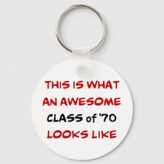 klasse 1970, geweldige sleutelhanger (Voorkant)