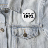 klasse 1971 ronde button 5,7 cm (In situ)
