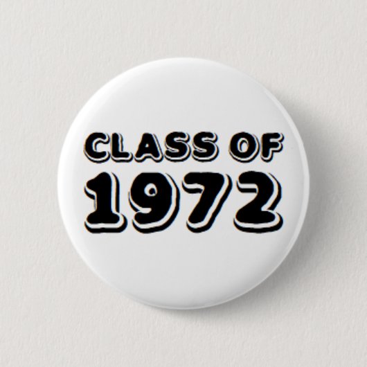 klasse 1972 ronde button 5,7 cm (Voorkant)