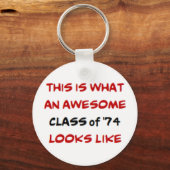 klasse 1974, geweldige sleutelhanger (Voorkant)