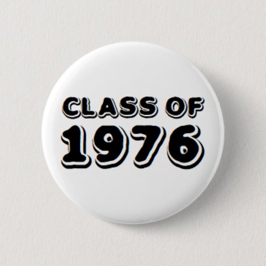 klasse 1976 ronde button 5,7 cm (Voorkant)