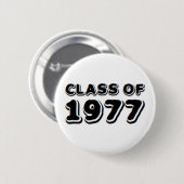 klasse 1977 ronde button 5,7 cm (Voorkant /achterkant)
