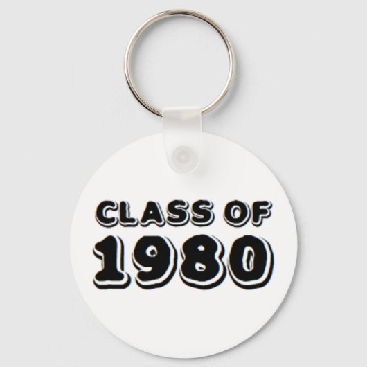 klasse 1980 sleutelhanger (Voorkant)