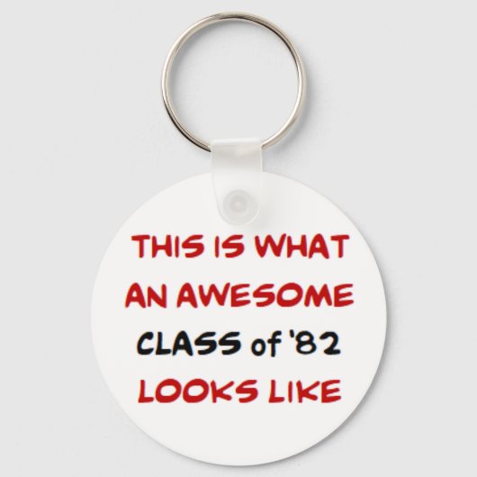 klasse 1982, geweldige sleutelhanger (Voorkant)