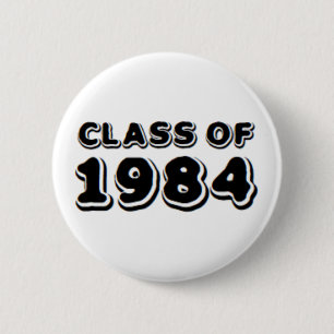 klasse 1984 ronde button 5,7 cm