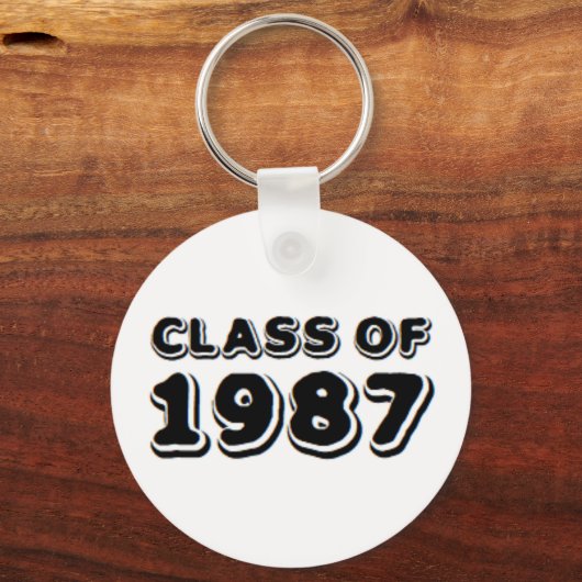 klasse 1987 sleutelhanger (Voorkant)