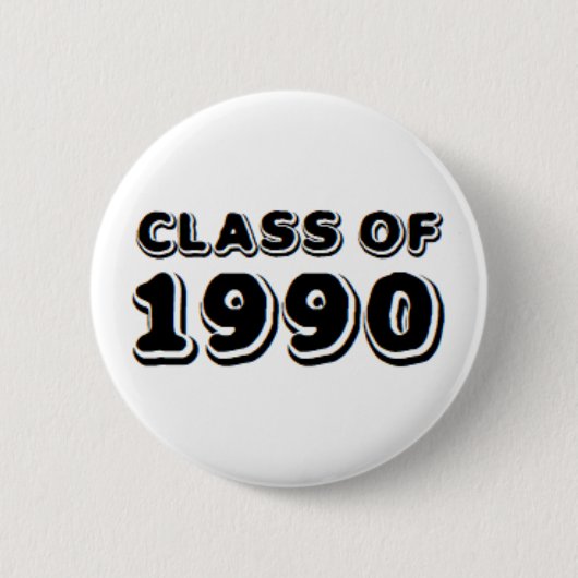 klasse 1990 ronde button 5,7 cm (Voorkant)