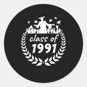 klasse 1991: afstuderen- of reüleontwerp volgens ronde sticker