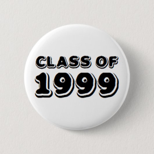 klasse 1999 ronde button 5,7 cm (Voorkant)
